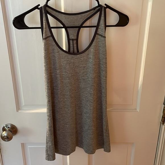 Bundle of BCG light teal and grey athletic racer back tanks - Picture 5 of 7